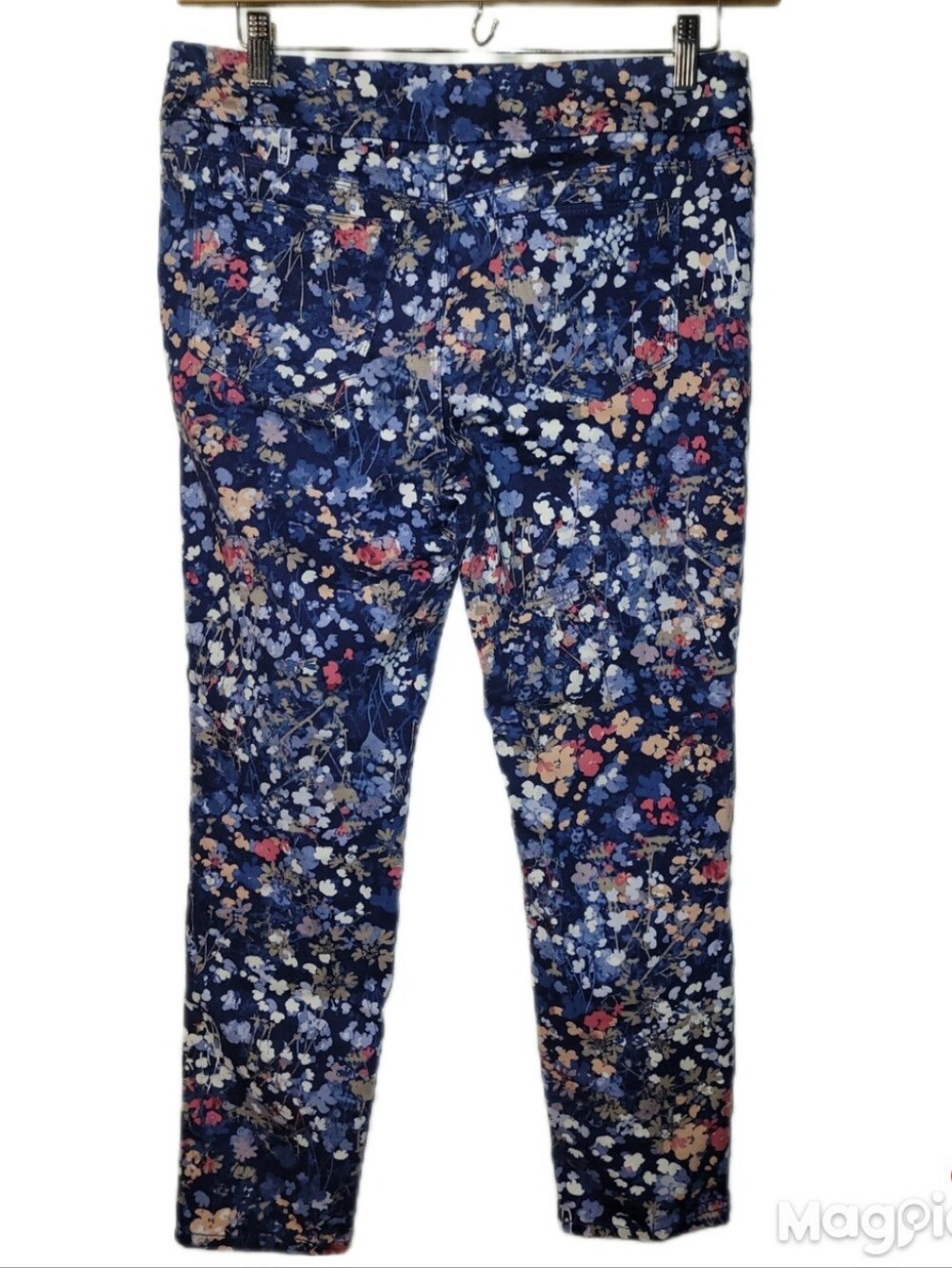 Chico's Pretty Posey Pull-On Jeggings Size 8 Petite Stretch Tapered Leg